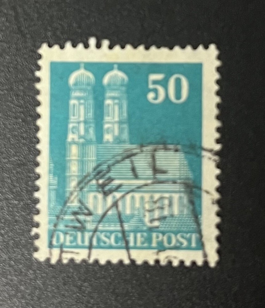 Germany Stamp # 653 Mint Lightly Hinged 1948 Church Of Our Lady