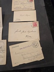 WWI German Feldpost & Civilian Letter Lot 1917–1927 Kugelmeier Fischer Family