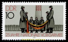 EBS East Germany DDR 1981 – National People’s Army (NVA) – Mi. 2580-2581 – MNH**
