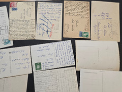 22x Germany Postcards 1940s-50s Post WW2 German Views Stamps Used Lot