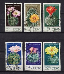 Germany – DDR : Flowers set from 1974 – CTO