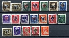 Croatia WWII – German/Italian Occupation, Small collection MH