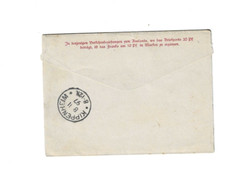 GERMANY 1897 Kartenbrief sent from Gebweiler to Kippenheim