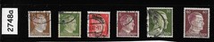 Stamps Adolf Hitler 1941 issues Third Reich era Germany during WWII #2748a