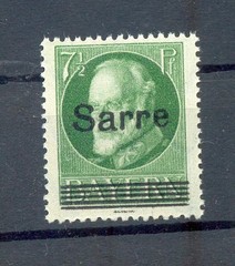Saar C31 UNHINGED** MNH FRESH 100 EUR (Y71436)