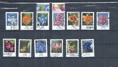 Germany stamps. 2005 – 2019 Flowers used lot CV £300+ Several CTO. (AR510)