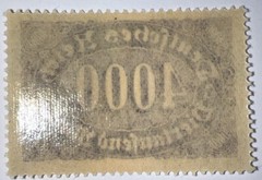 Travelstamps: 1922 Germany Stamps Deutsches Reich 4000 Mark Mi. Nr. 255 MOGNH