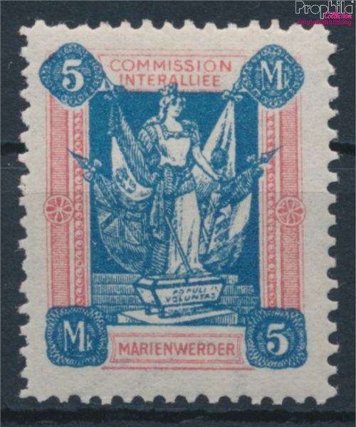 Kwidzyn 14b X B with hinge 1920 Woman with Flags (10339286