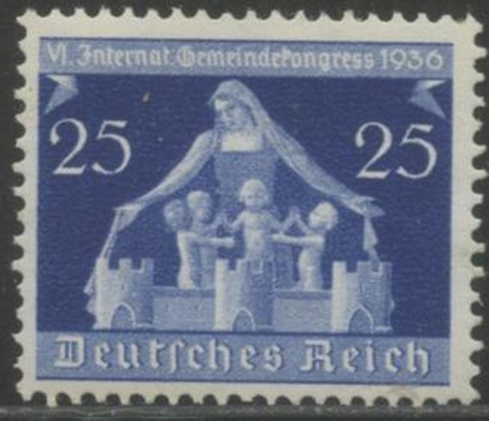 GERMANY Sc#476 1936 Municipalities Top Value of Set OG Mint NH