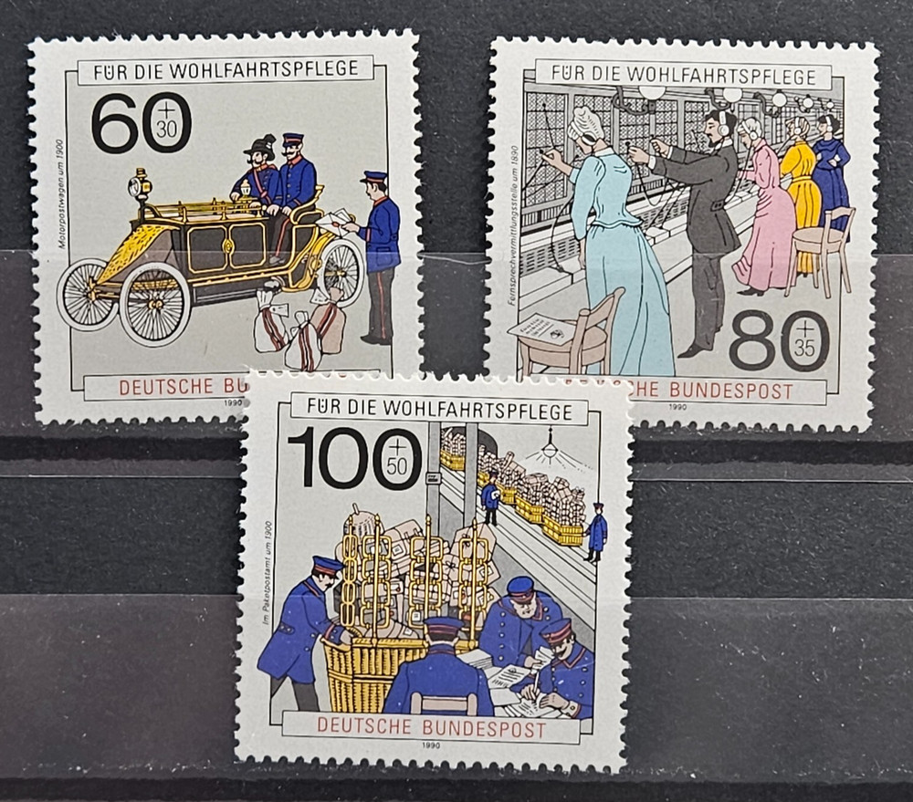 Germany Stamp ScB694-96, for welfare, MNH CV$3.70 (504W05)