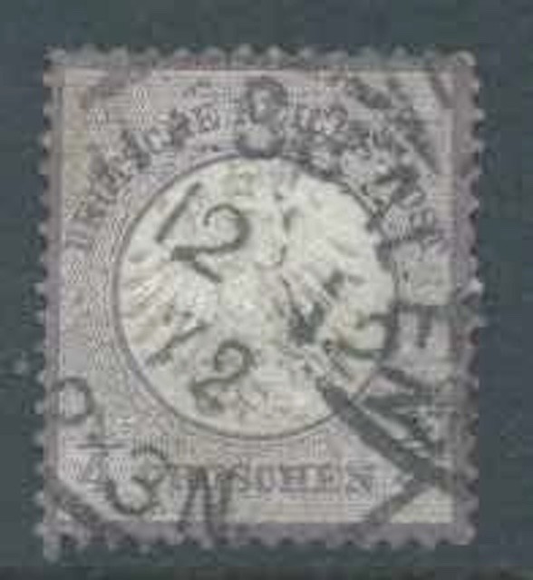 GERMANY EMPIRE 1872 SG1 ¼g Violet Eagle Small Shield Good Used Catalogue £160