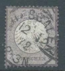 GERMANY EMPIRE 1872 SG1 ¼g Violet Eagle Small Shield Good Used Catalogue £160