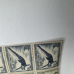 1936 Deutsches Reich Berlin Olympics Stamp Booklet Sheet MNH German