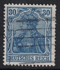 Germany Germania 30pf Issue Mi# 144 PL1 Used – S25176