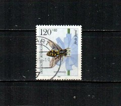 GERMANY Scott’s B619 ( 1v ) Insect F/VF Used ( 1984 )