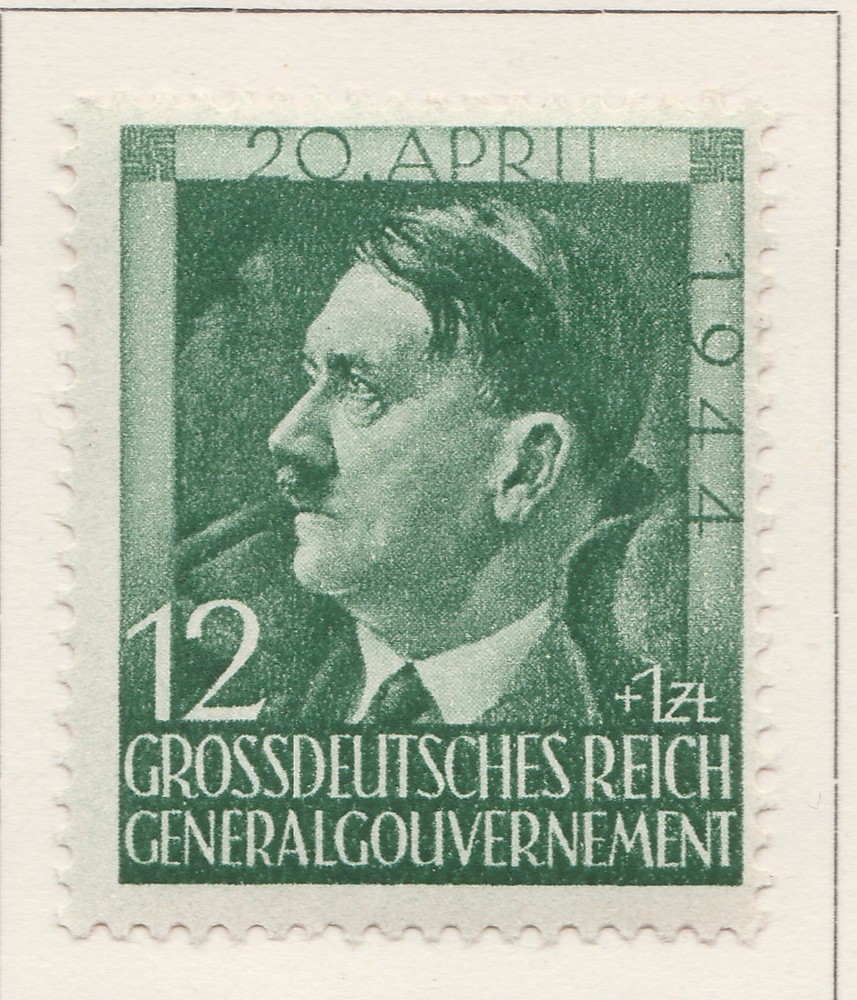 Germany WWII General Government 1944 12gr MH* A30P40F45357
