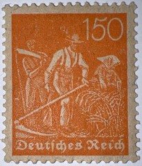 Travelstamps: 1922 Germany DR Deutsches Reich 150pf Stamp Scott #175 MNH OG
