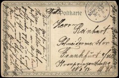 Germany WWI Navy XI Torpedoboot Halbflottille MSP155 Feldpost Cover 75510