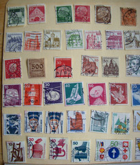 Lot/76 Used Stamps of Germany