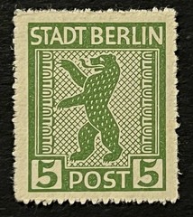 Travelstamps: 1945 Berlin Germany Stamps Scott #11N1 Mi 1 – Mint MNH OG