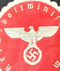 Reichs Post Ministerium – WWII – Germany letter seal stamp – #M226