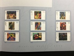GERMAN POST ART-EDITION 2003/06 MALEREI GEMÄLDE KUNST ART PAINTING