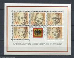 Germany – BRD : President Souvenir sheet from 1982 – CTO