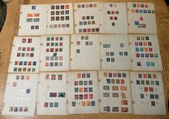 200+ Germany Stamp Collection WW1 Imperial & WW2 WWII Third Reich 15 Pages