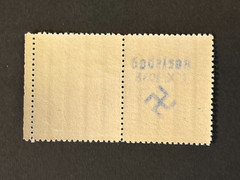 GERMANY (SUDETENLAND-KARLSBAD) WWII-GERMAN OCC. Local ovpt 1 Kc. blue MNH /s2