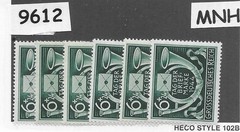 MNH stamps X6 B288 1944 Third Reich Stamp collectors day Brief Marke #9612