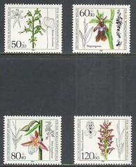 BERLIN SCOTT 9NB216 – 9NB219 MNH SET – 1984 SEMI-POSTAL ISSUE