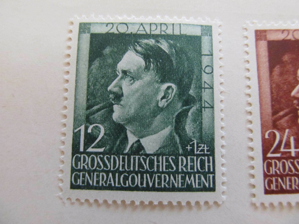 Deutsche Post Osten Germany Poland Occupation 1944 12gr fine mh* A11P9F138