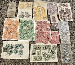INVESTOR’S LOT 1945 ALLIED MILITARY OCCUPIED GERMANY STAMPS, SEVERAL VALUES