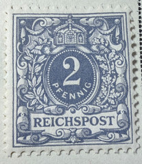 Germany Lot of 20 1889 – 1900 Stamps (SC 46-63, 46a)