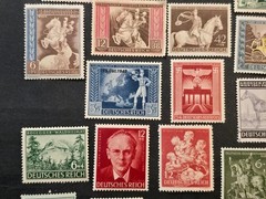 WW2 Nazi German NSDAP Third Reich Stamp Collection Many Sets! HI CV