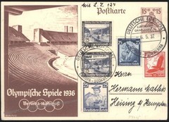 Germany 1937 Graf Zeppelin Si382D Mi589 Last Flight May 6 Hindenburg Disa 111015