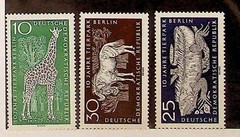 GERMANY – DDR Sc 665-7 NH ISSUE OF 1965 – ANIMALS OF BERLIN ZOO – (DLM34)