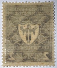 Travelstamps: Germany Stamp Sc 213 Mi 200 Sg 119 Arms of Munich – 2 Mark MOGNH
