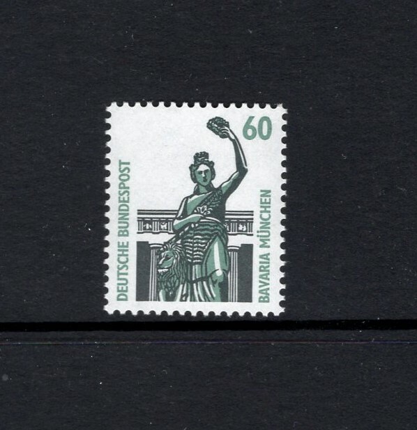 Germany 1987 BAVARIA, MUNICH, BRONZE STATUE MNH SC 1525