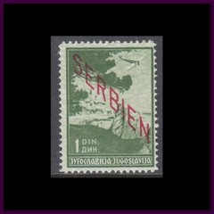 Germany Occupation Serbia Mi 17 1941 WWII War Era MNH