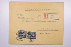 German Inflation 1923 – Registered Mail – Mainz – J7864