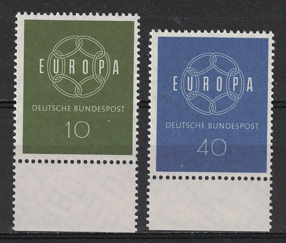 GERMANY:1959 SC#805-06 MNH Europa Issue, 1959 m429