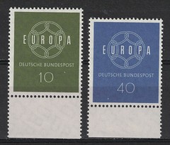 GERMANY:1959 SC#805-06 MNH Europa Issue, 1959 m429