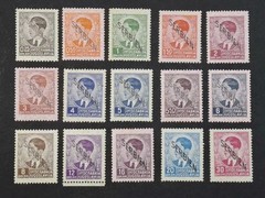 German Occupation SERBIA 1941 SERBIEN ** MNH Full Sets Mi 1-15 + MI 31-45 Both