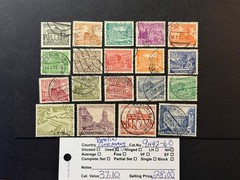Germany Berlin # 9N 42 – 60 Used * 2024 Scott Catalogue Value $ 37.10