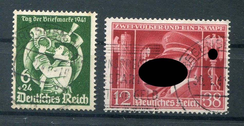 DR-3.Reich 762/63 Mint Stamped (Example Image)
