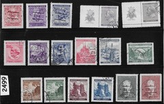 Stamp set Postage B a M WWII Germany Occupation BaM WWII Full sets #2499