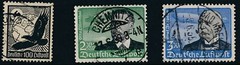 Stamp Germany Mi 529-39 Sc C46-56 1934 3rd Reich Era Airmail Flugpost Globe Used