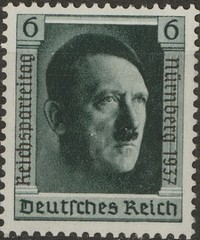 Stamp Germany Mi 650 Sc B106a 1937 War 3rd Reich AH Party Rally MNH