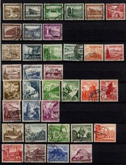 Germany Reich WHW winter relief sets 1936-1940 fu fiscal